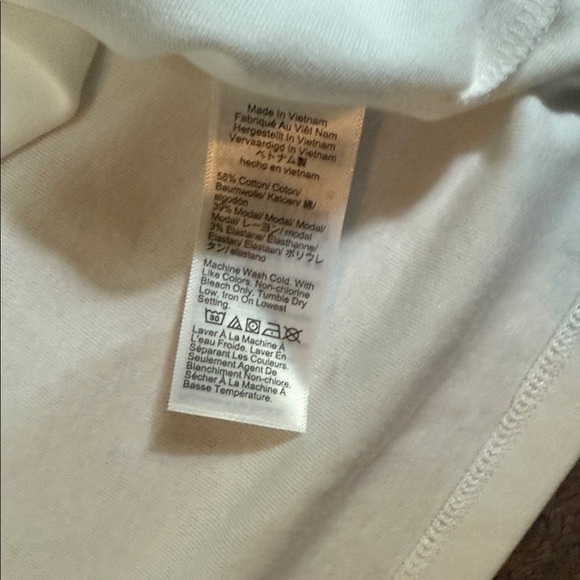 J. Crew Classic White Long Sleeve Top - Picture 5 of 5